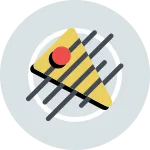 Plate Pie SVG Icon